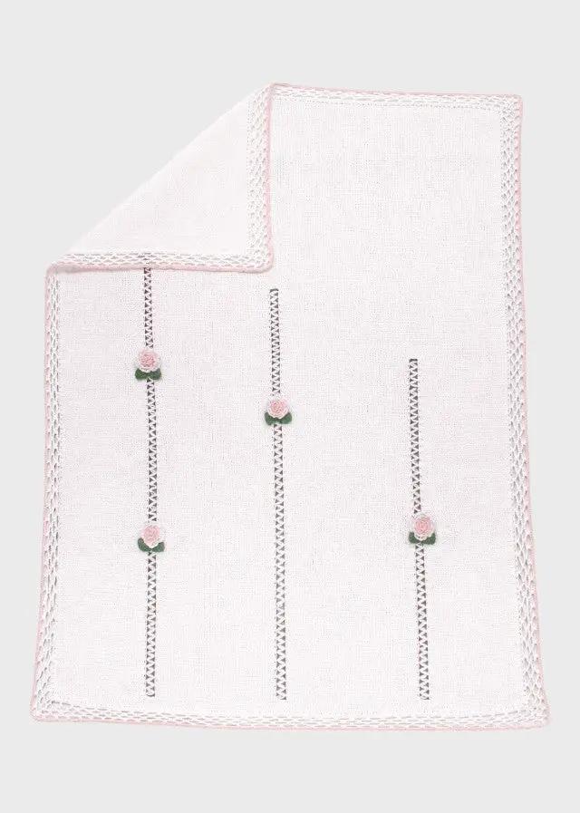 Coperta Neonata Bianco DELIZIA/CO by PICCOLA GIUGGIOLA