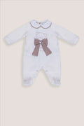 Tutina a coste Neonato Vaniglia IS6714 by MARLU'