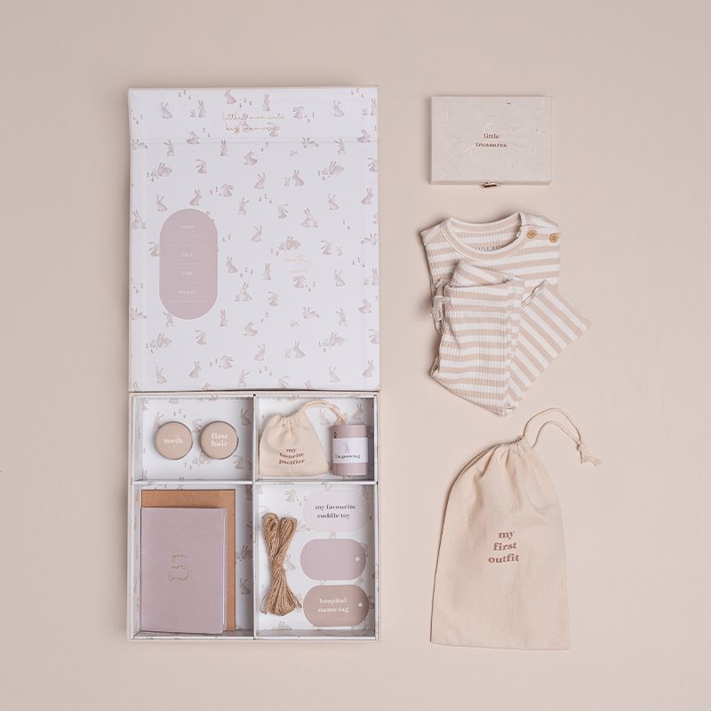 Scatola dei ricordi Newborn Natural  NATURAL LD4745 -  NANU' BABY