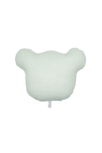 Cuscino in cotone a forma di cuore  VERDE NEST NT67/V -  NANU' BABY