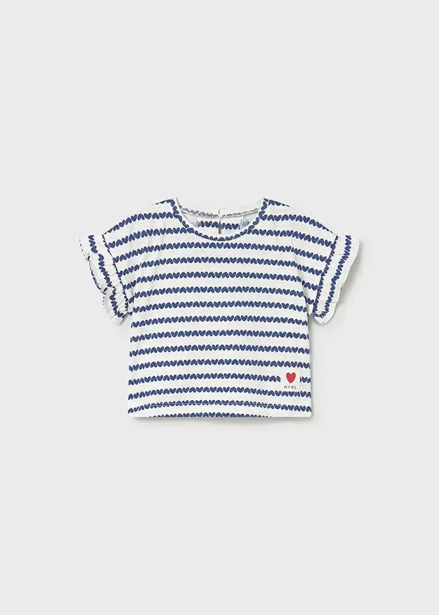 T-shirt Bimba Blu 1082/15 by MAYORAL