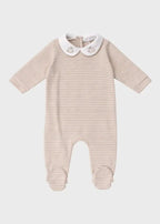 Tutina Neonata Beige C63007/B-B by COCCODE'