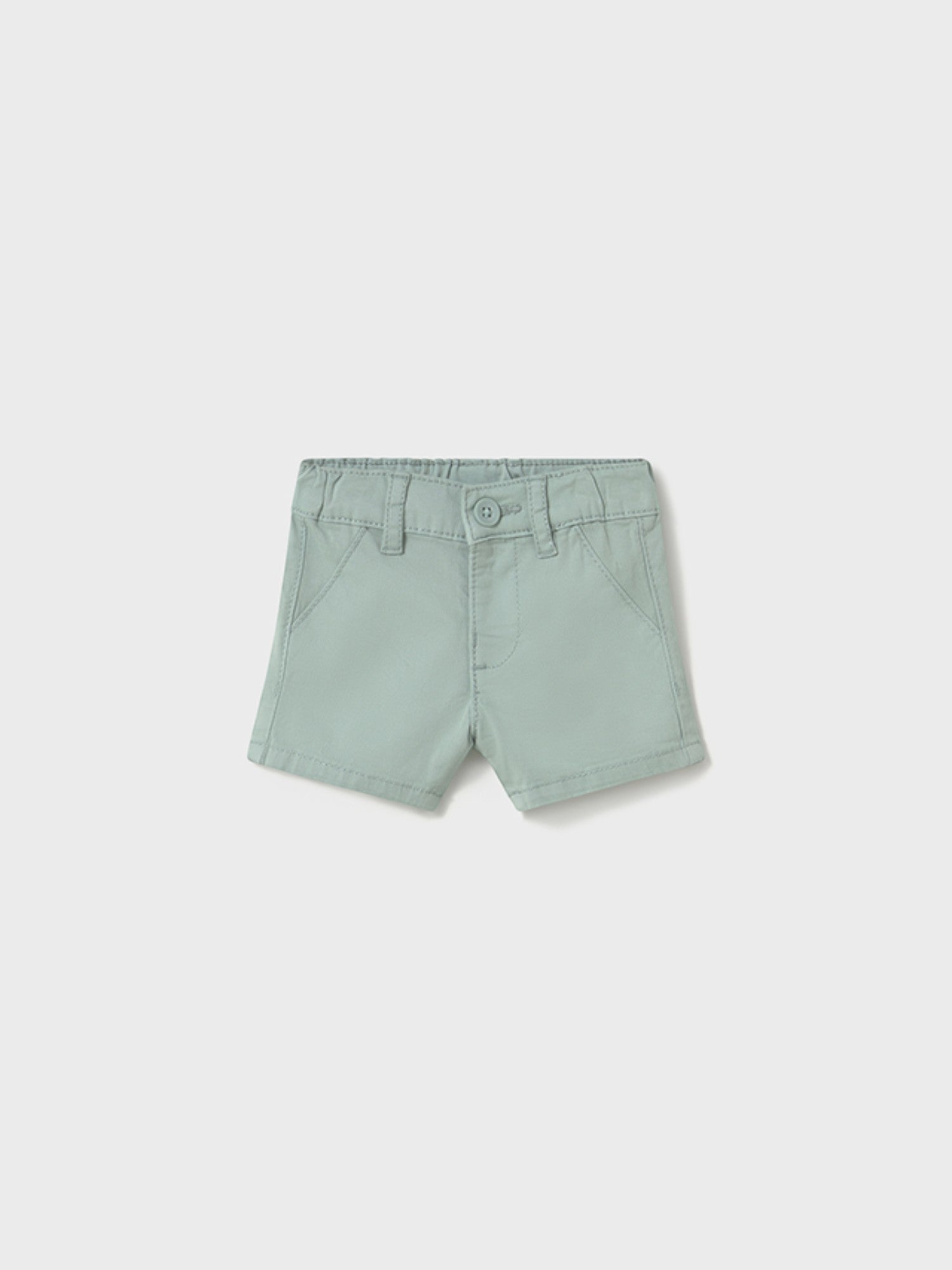 Pantalone corto basico Bimbo VERDE 201 /V -  NANU' BABY