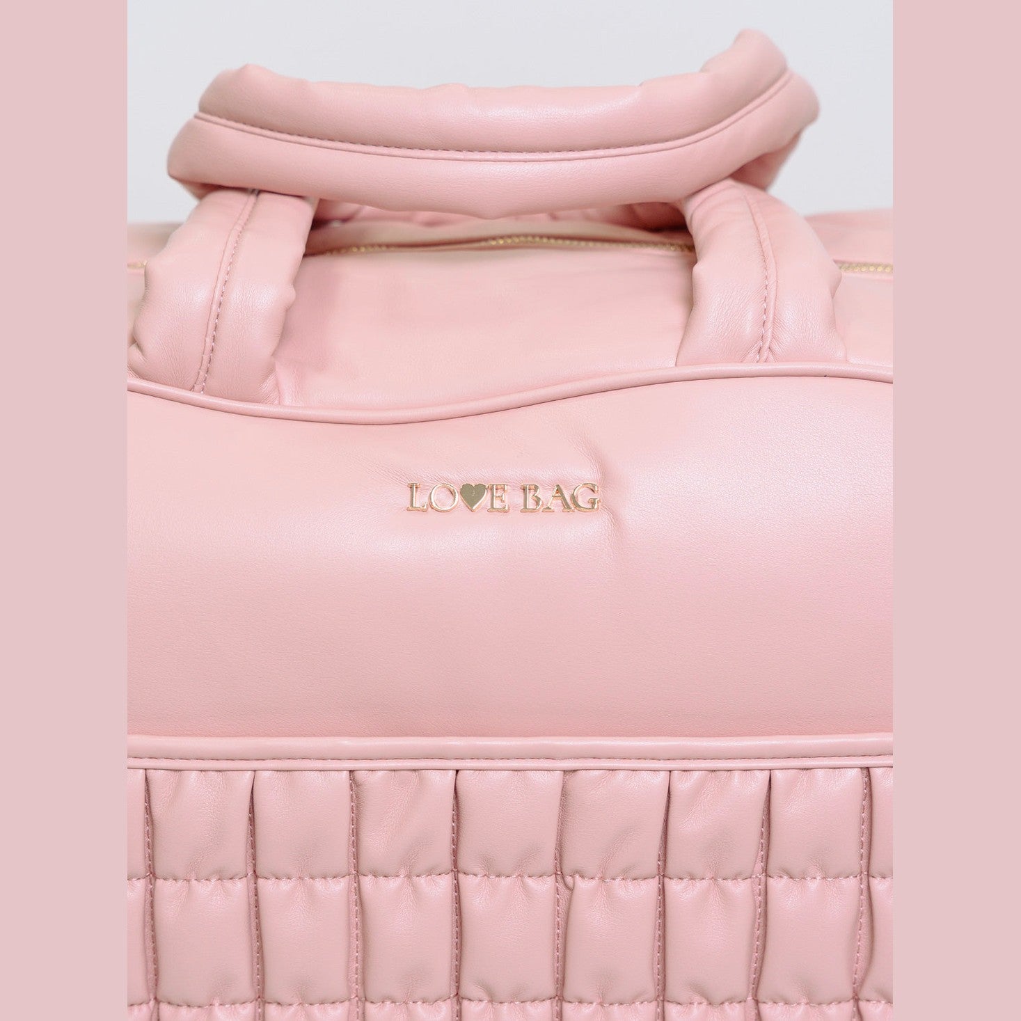 BORSA 48 ORE L ECO PELLE ROSA -  NANU' BABY