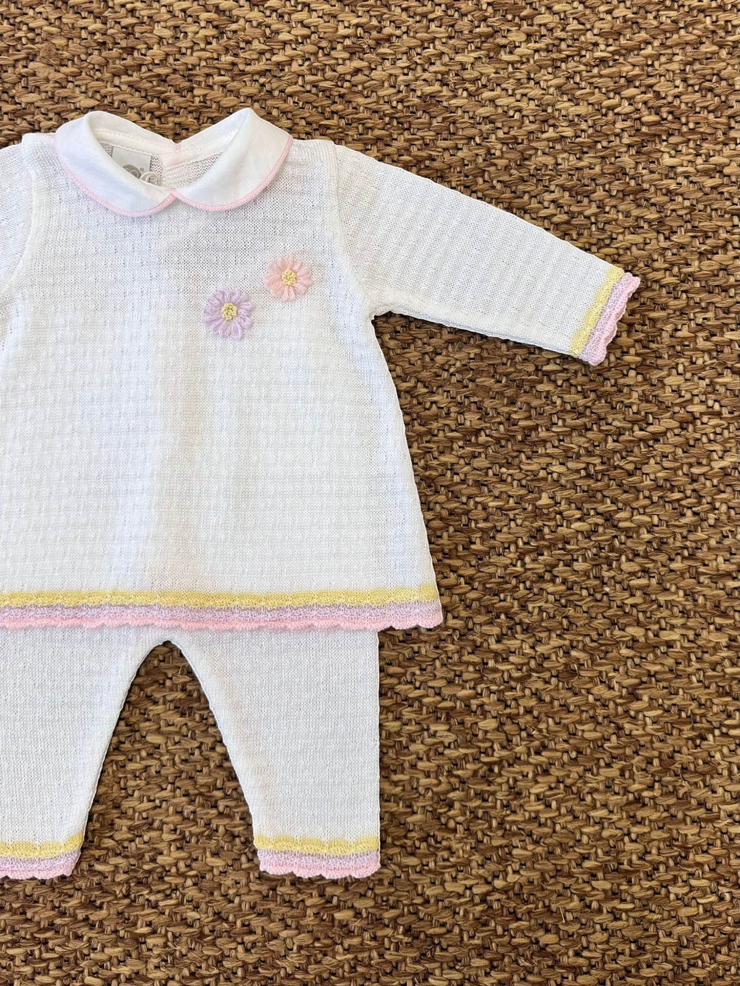 Completo nascita Neonata BIANCO EB1519/G -  NANU' BABY