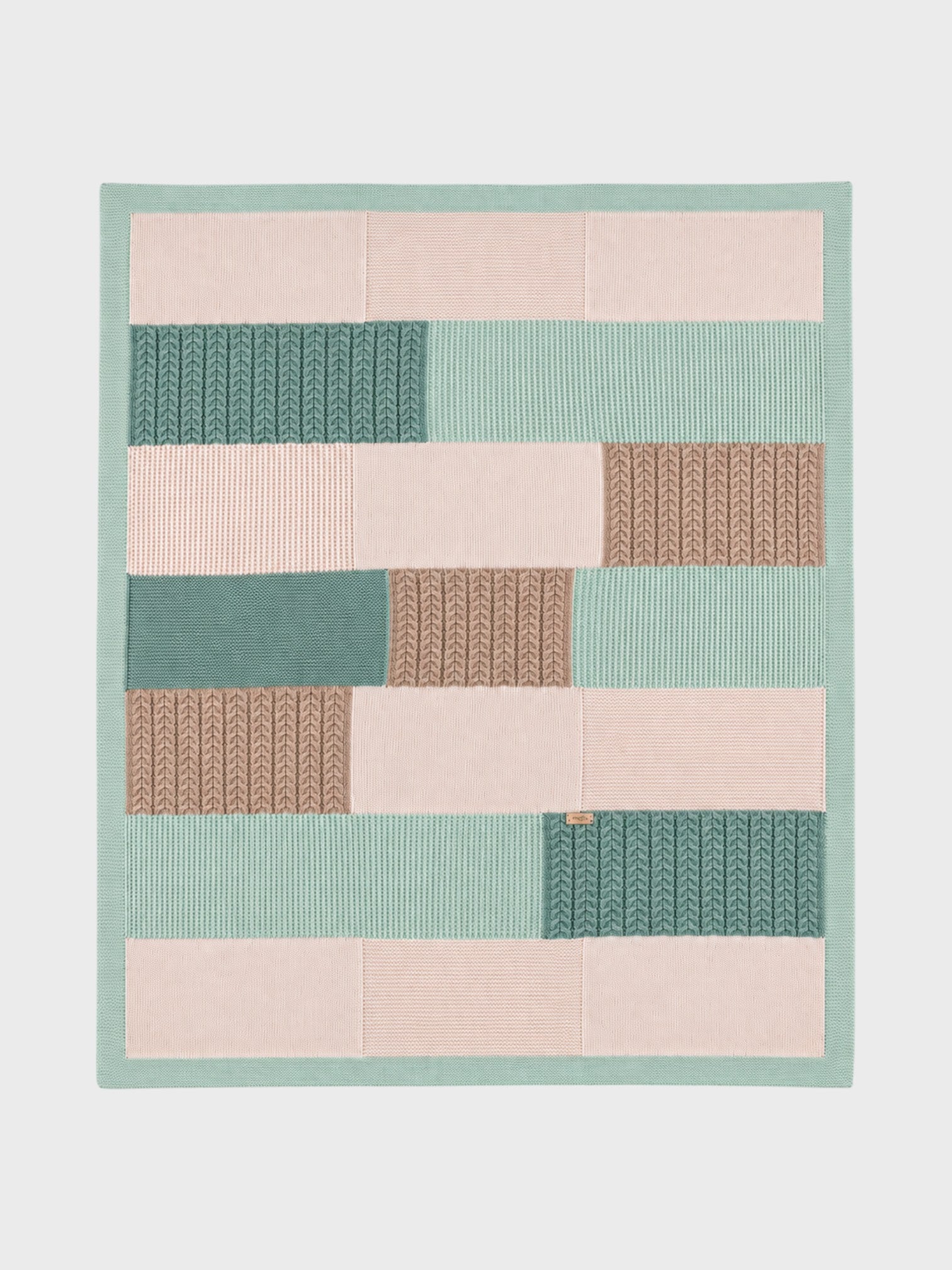 Coperta Neonato Verde IS6080 by MARLU'