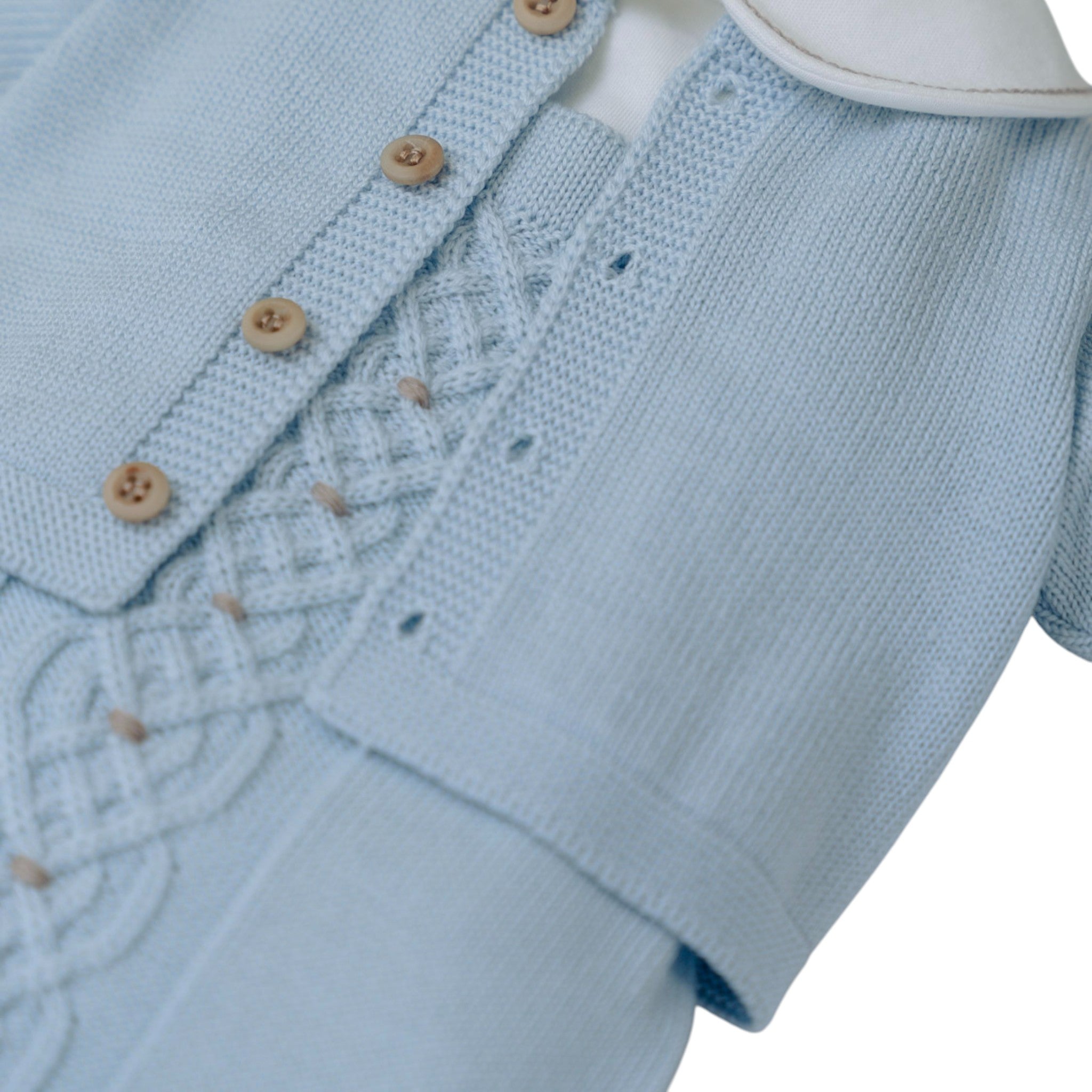 100% Virgin Wool Newborn Baby Set Cielo IN5831