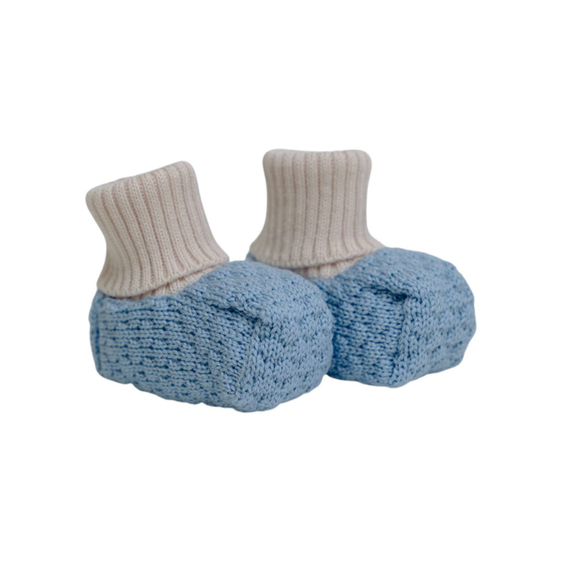 Baby Booties, 100% Virgin Wool, Sky Balloon IN57S/C