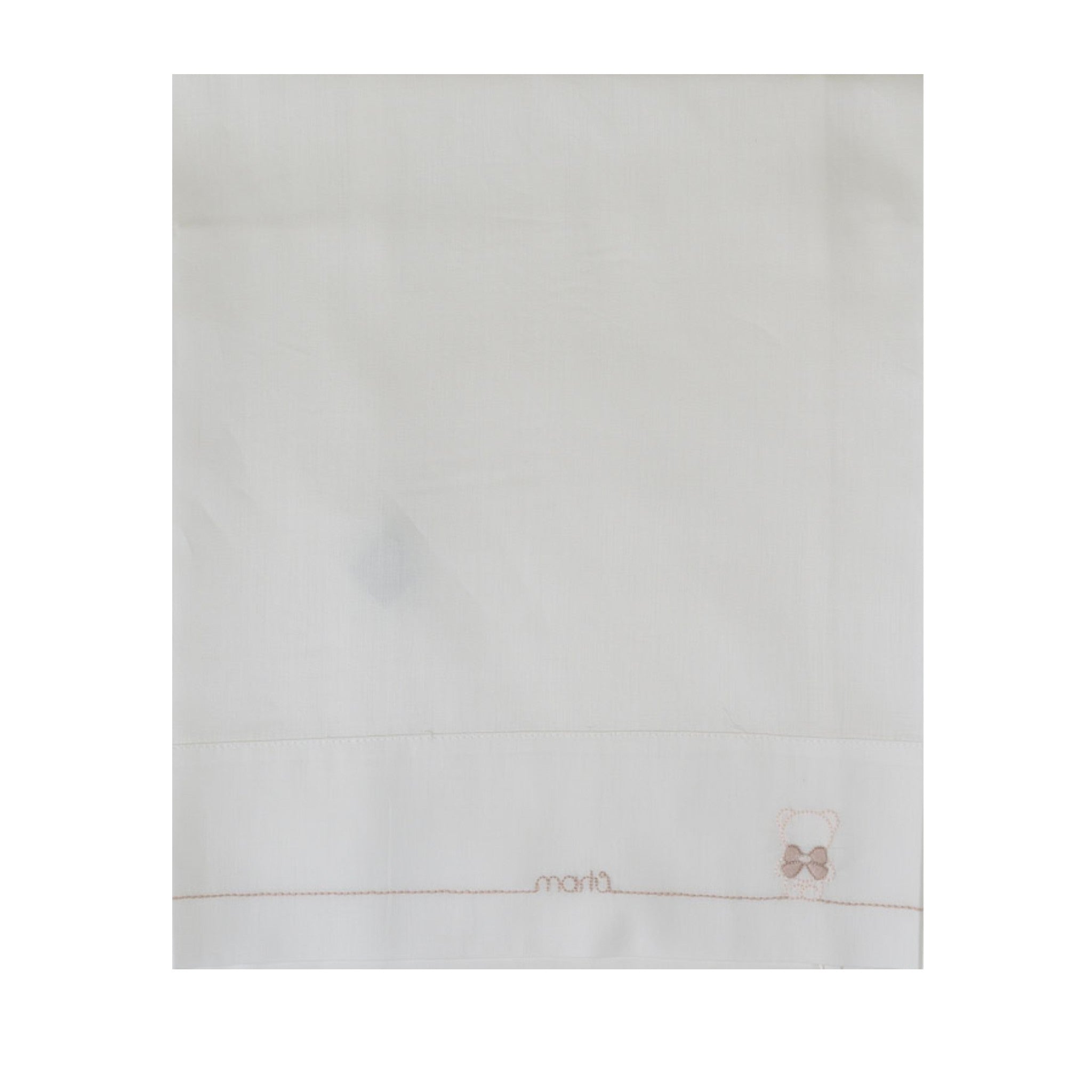 3-Piece Baby Crib Sheet Set, 100% Cotton, Vanilla IN59LE