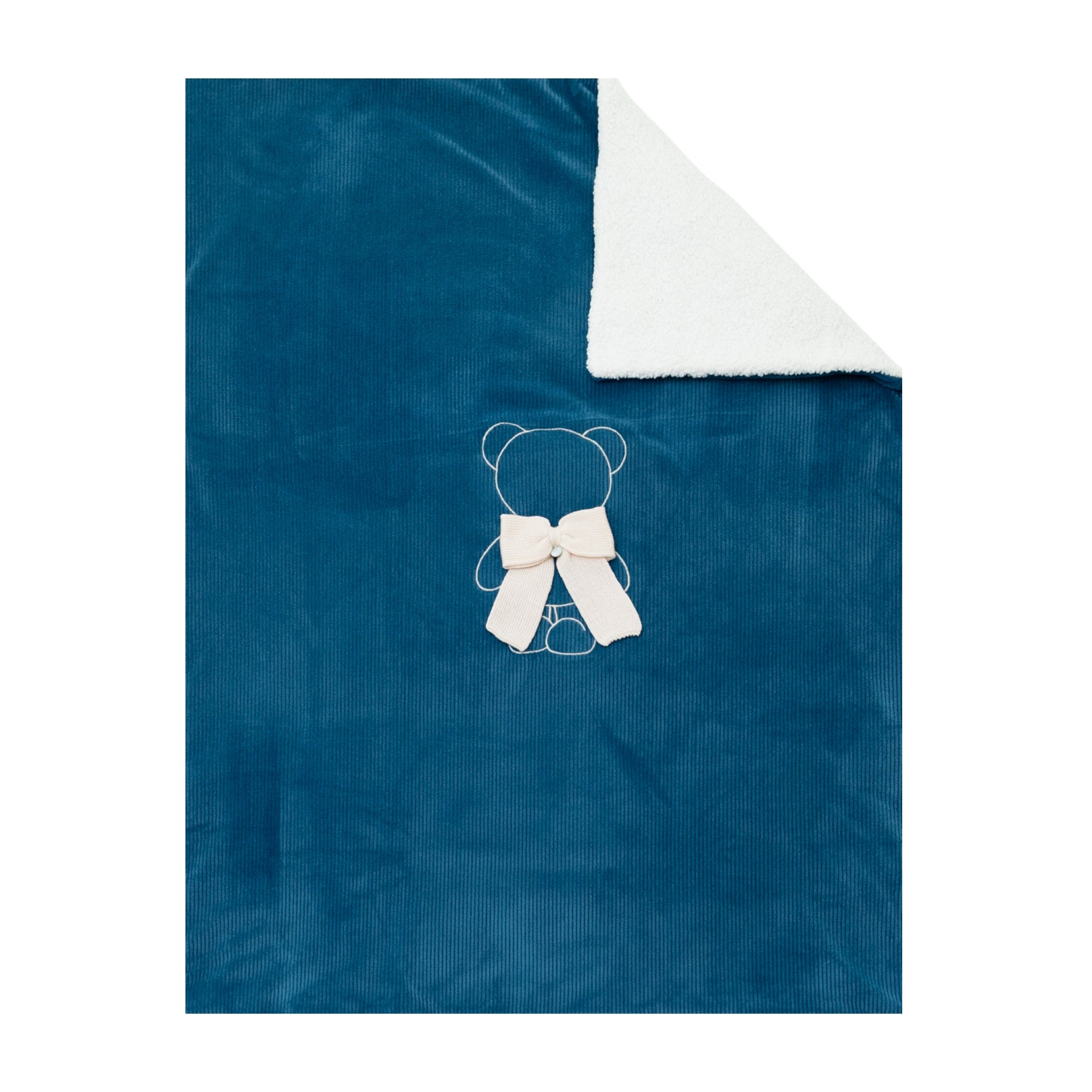 100% Cotton Baby Blanket, Sapphire, IN5981/Z
