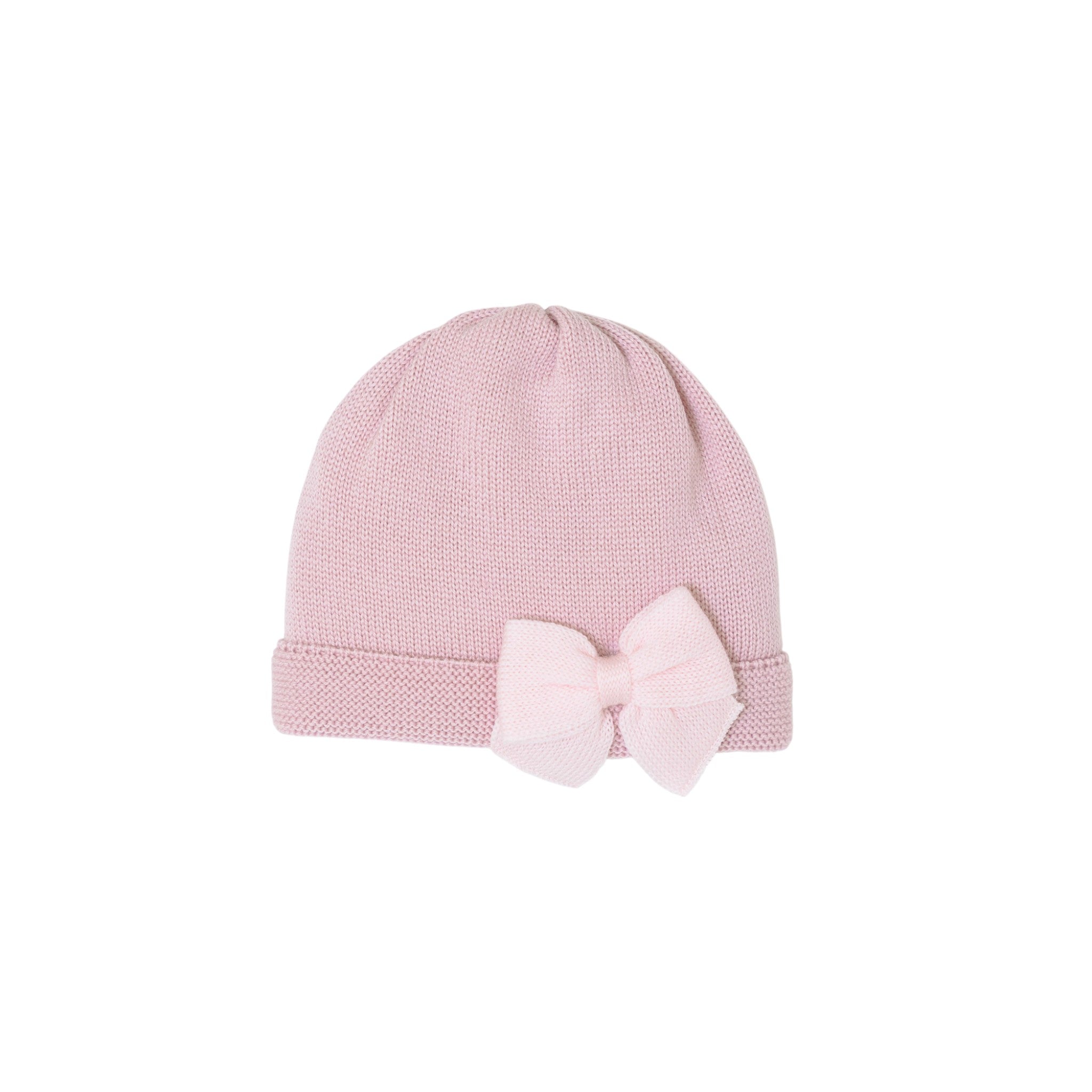 Cuffia Fiocco romantico Neonata Rosa FIOCCO/601