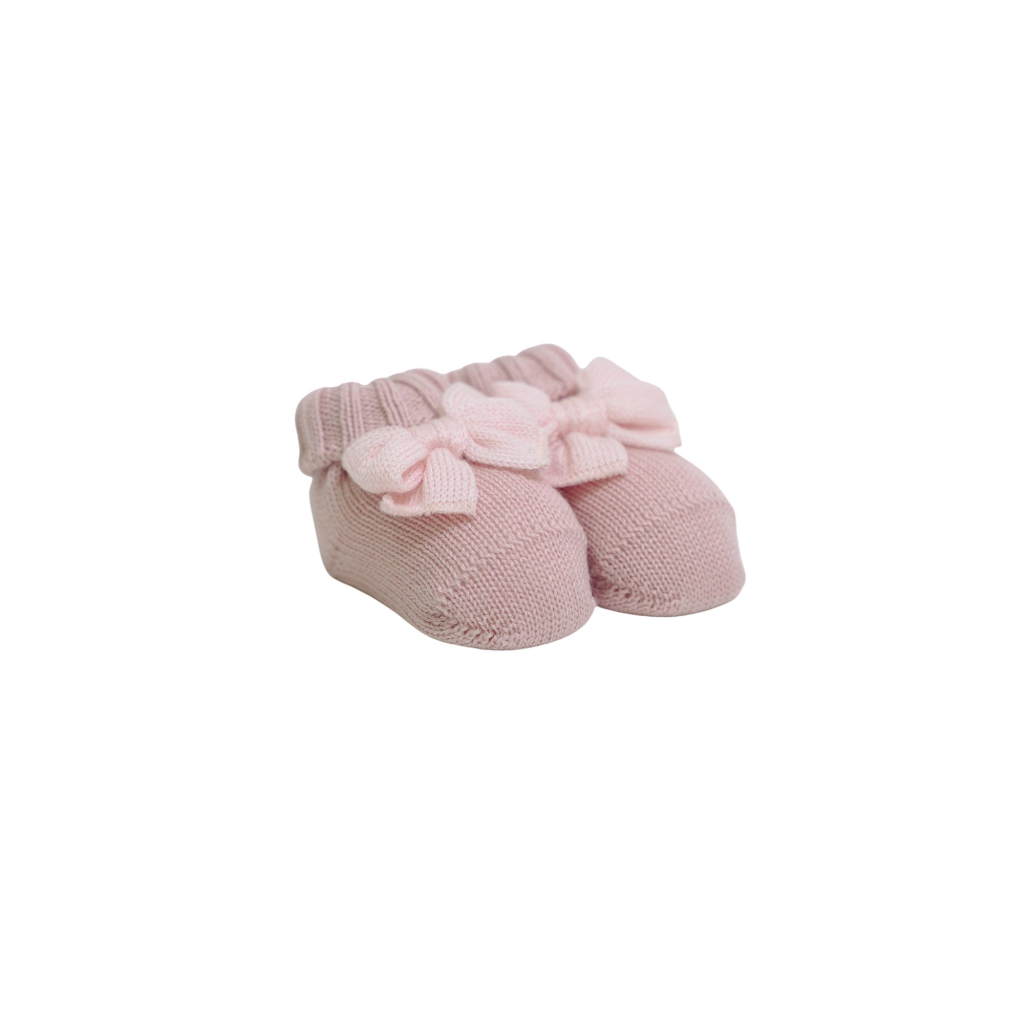 Babbucce Fiocco romantico Neonata Rosa FIOCCO/701