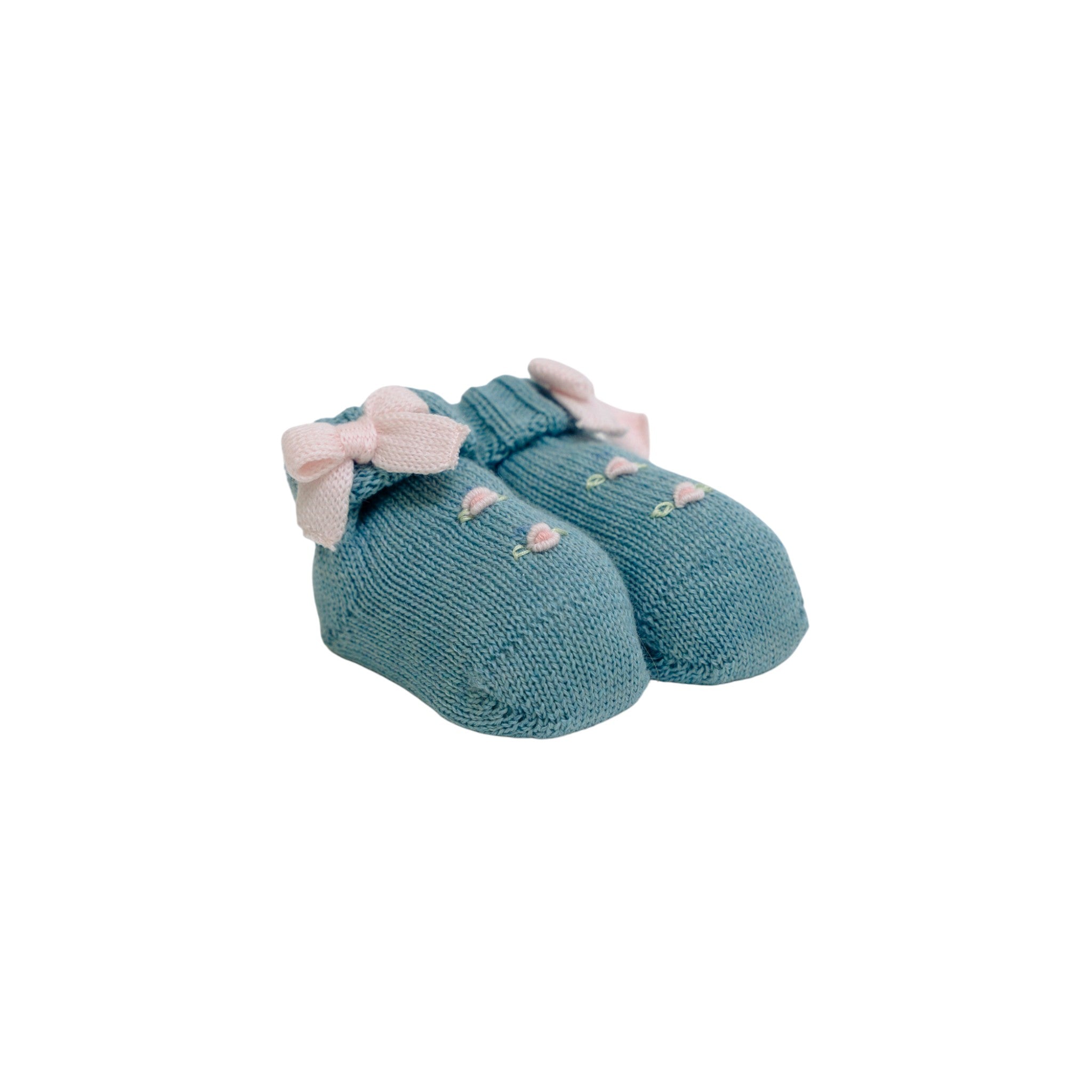 Love Flower Baby Girl's Slippers GREEN
