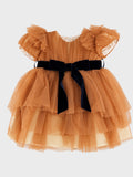 Abito Bimba Arancione GG33I
