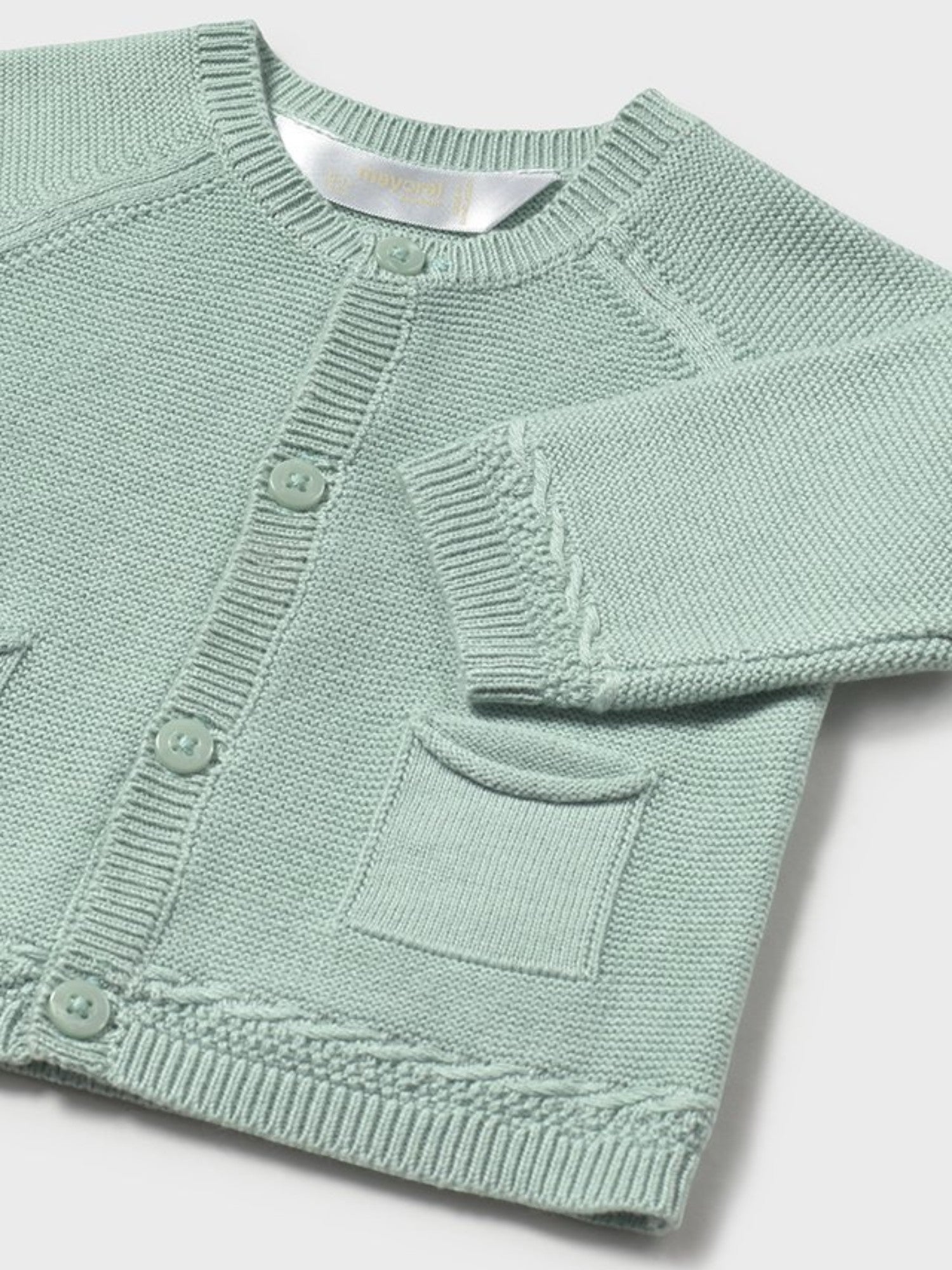 Cardigan tricot Bimbo VERDE 1393 /V -  NANU' BABY