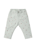 Pantaloni Bimba Verde CL25093013 by LITTLE DUTCH