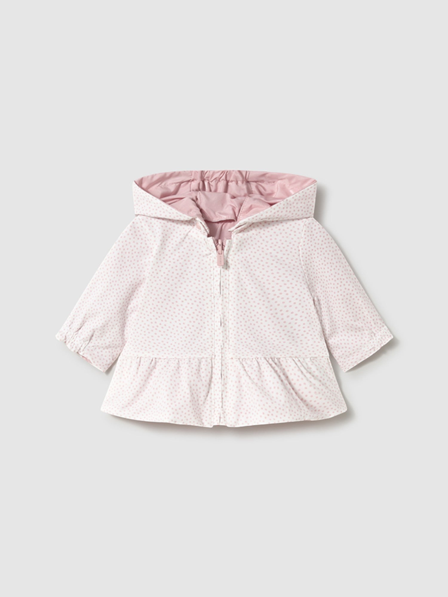 Giacca a vento reversibile Bimba ROSA 1479 /R -  NANU' BABY