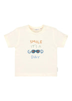 T-shirt Bimbo Panna CL26021130 by LITTLE DUTCH