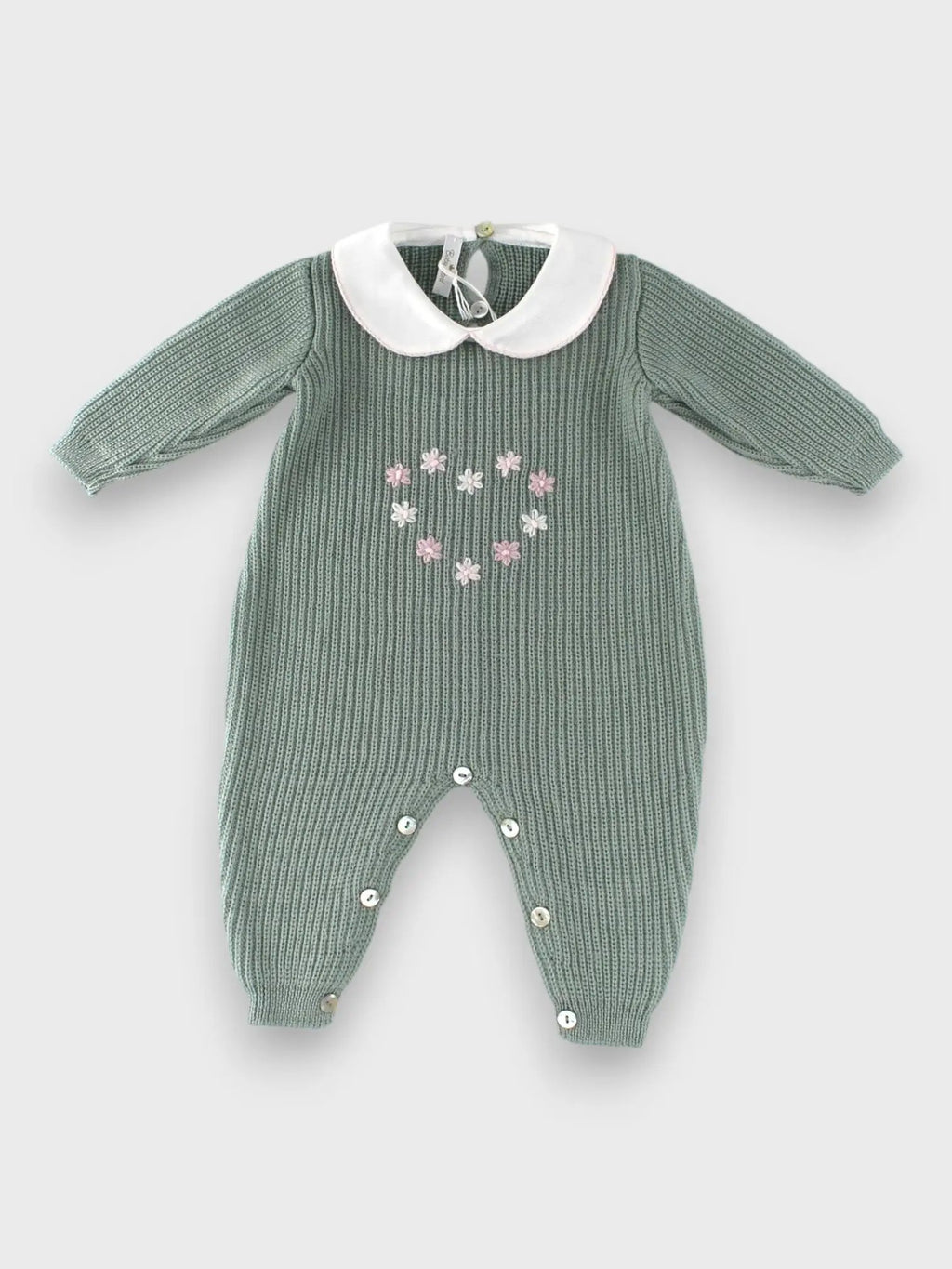 Tutina Neonata Verde DALIA 346/6231 by BABY LORD