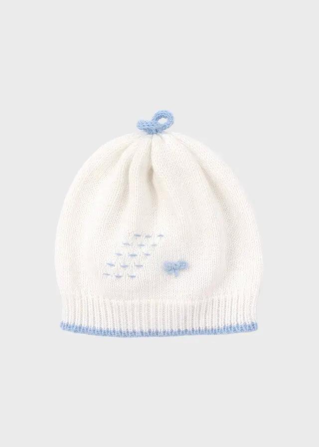 Cuffia Neonato Bianco ENEA/CU by PICCOLA GIUGGIOLA