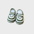 Babbucce Neonata Grigio ANDREA/643/F by PICCOLA GIUGGIOLA