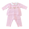 Ensemble naissance fille rose LV1109