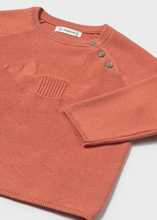 Maglia Bimbo Arancione 1302/40 by MAYORAL