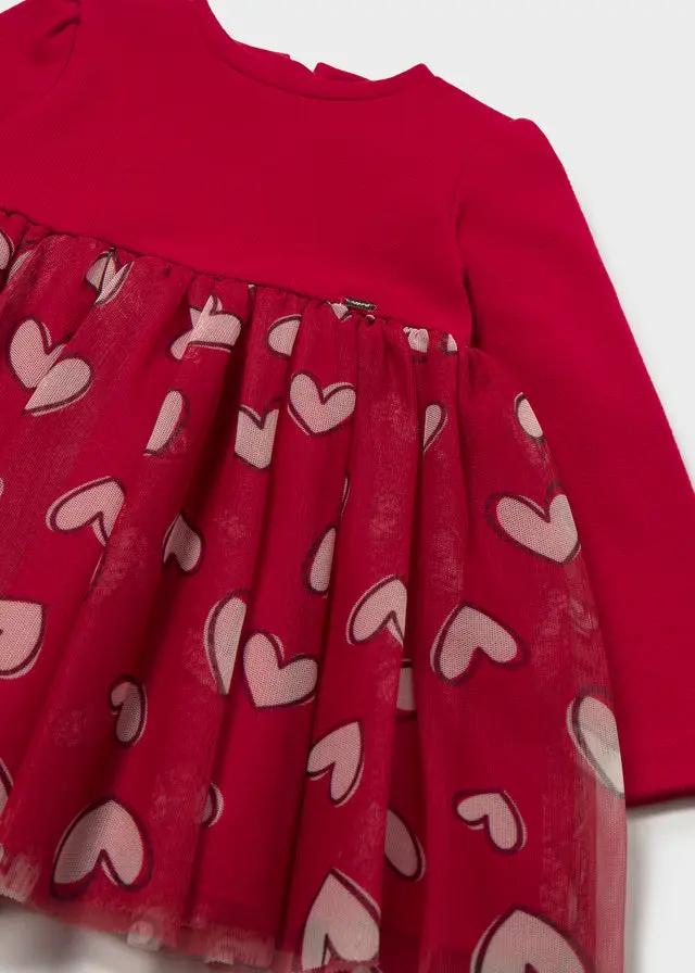 Abito Bimba Rosso 2941/15 by MAYORAL