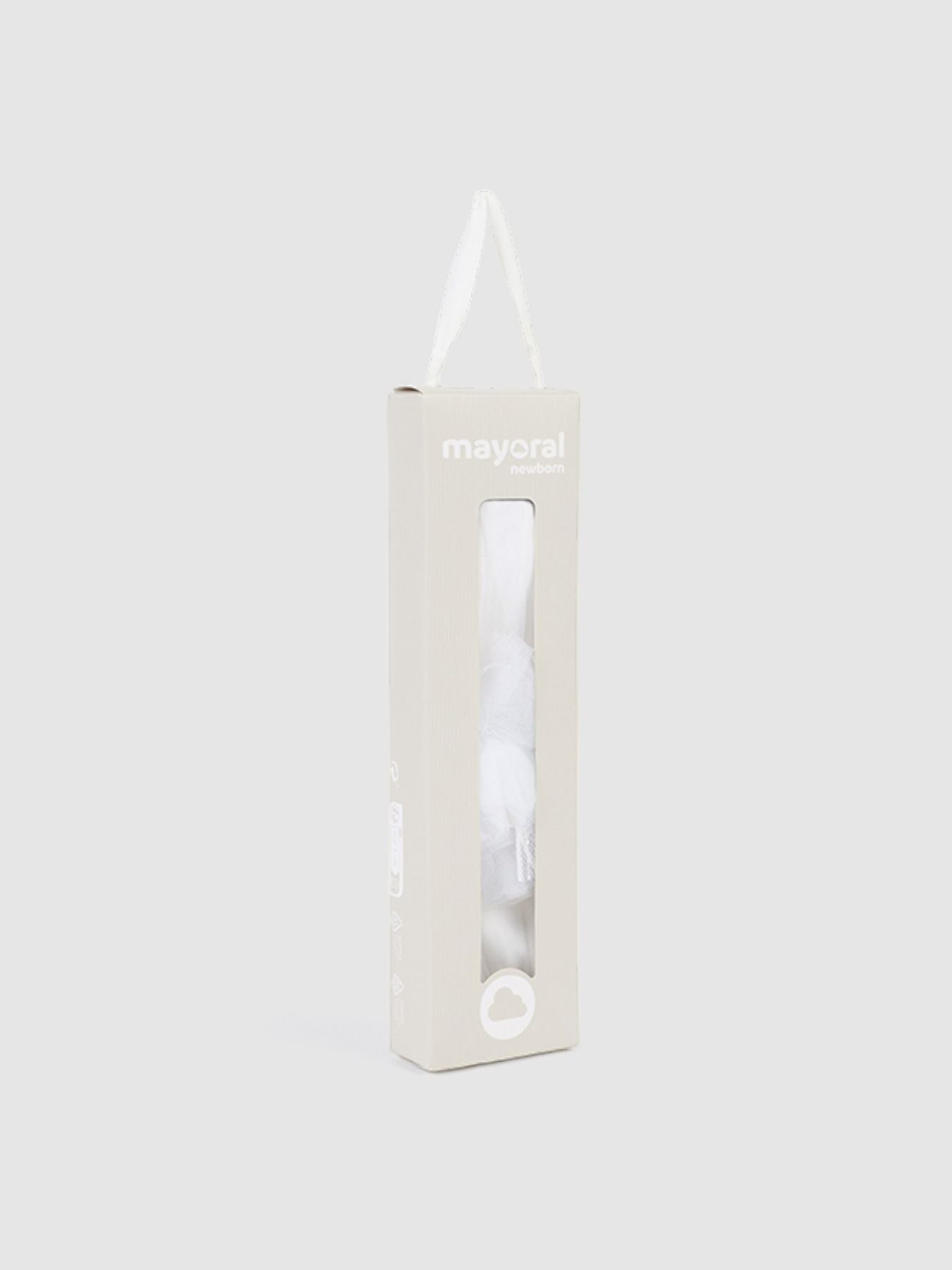 Fascia elegante  BIANCO 9728/B -  NANU' BABY