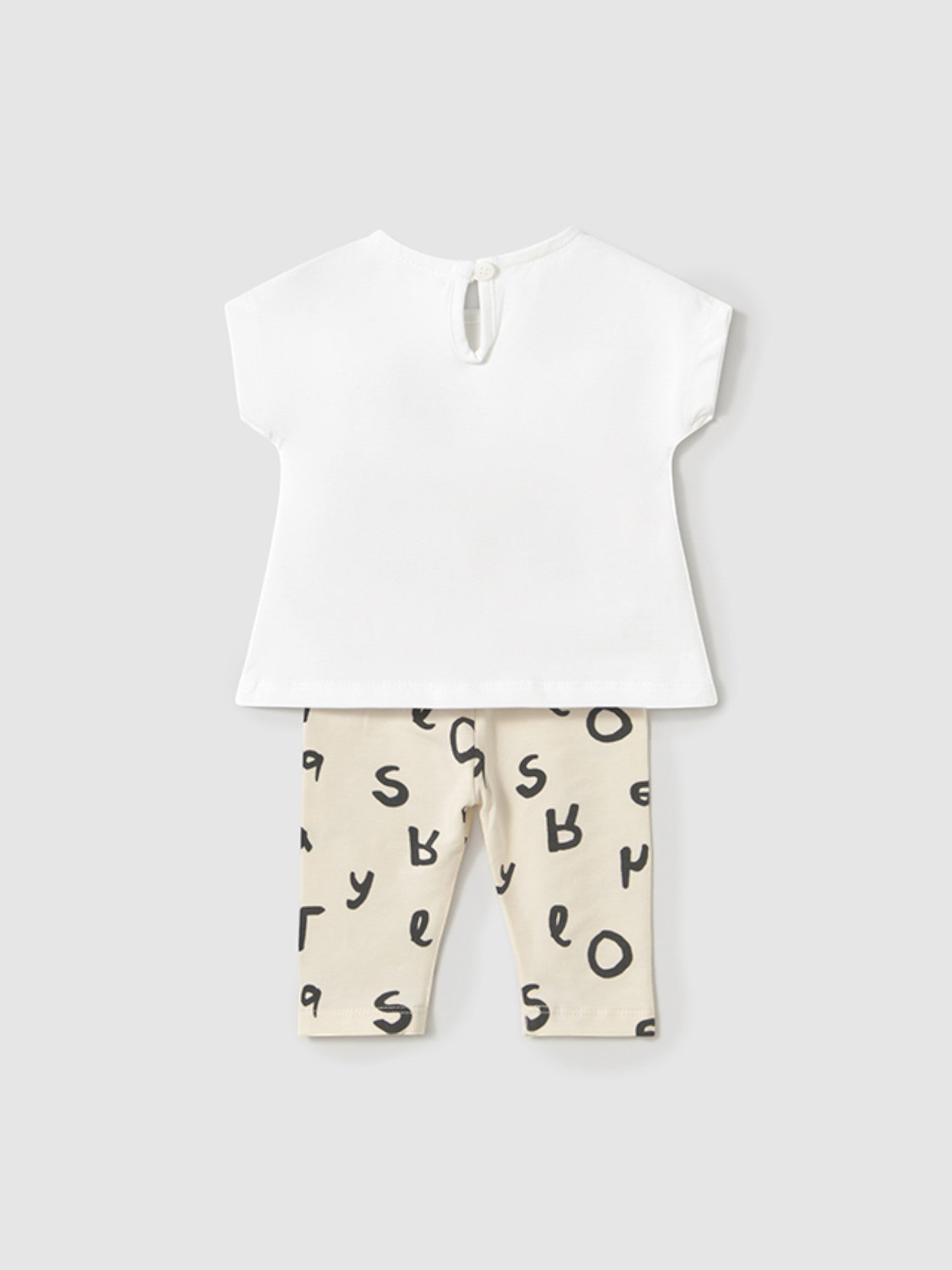 Completo leggings Bimba BEIGE 1762 /BE -  NANU' BABY
