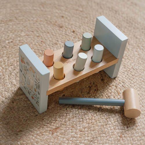 Panca martellante - Amici della foresta  MULTICOLORE LD7246 -  NANU' BABY