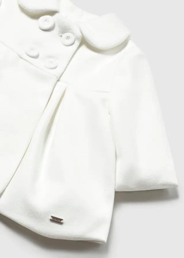 Cappotto Bimba Ecru 2407/11 by MAYORAL