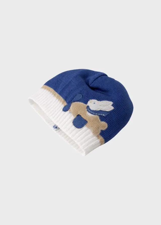 Cuffia Neonato Azzurro 8034 by BIMBALO'