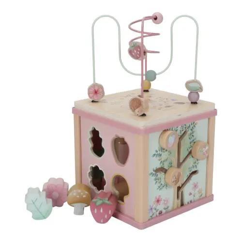 Cubo attività Multicolore LD7331 by LITTLE DUTCH