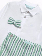 Completo Cerimonia Bimbo Verde 5209 /6 by ABEL & LULA