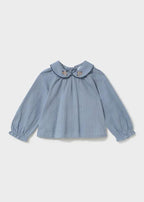 Blusa texture Bimba Azzurro 2115/30 by MAYORAL