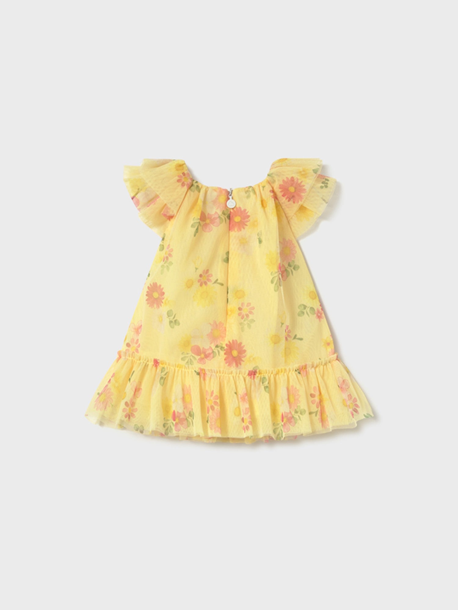 Abito tulle Bimba GIALLO 1850 /G -  NANU' BABY