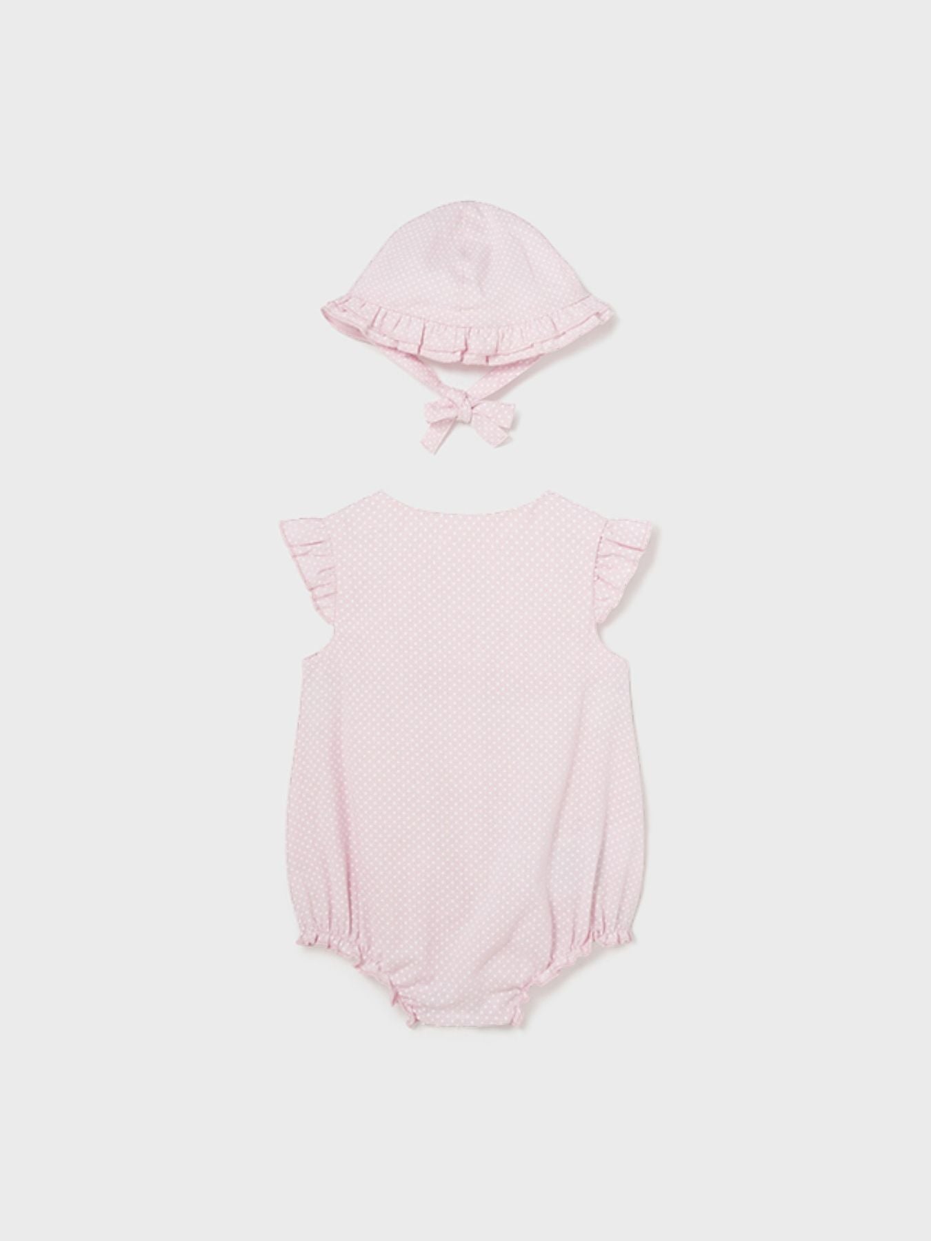 Pagliacc. con cappello Bimba ROSA 1603 -  NANU' BABY