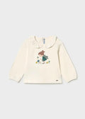 T-shirt Bimba Ecru 2089/21 by MAYORAL