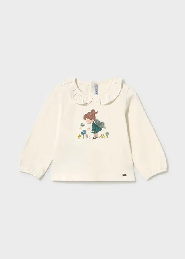 T-shirt Bimba Ecru 2089/21 by MAYORAL