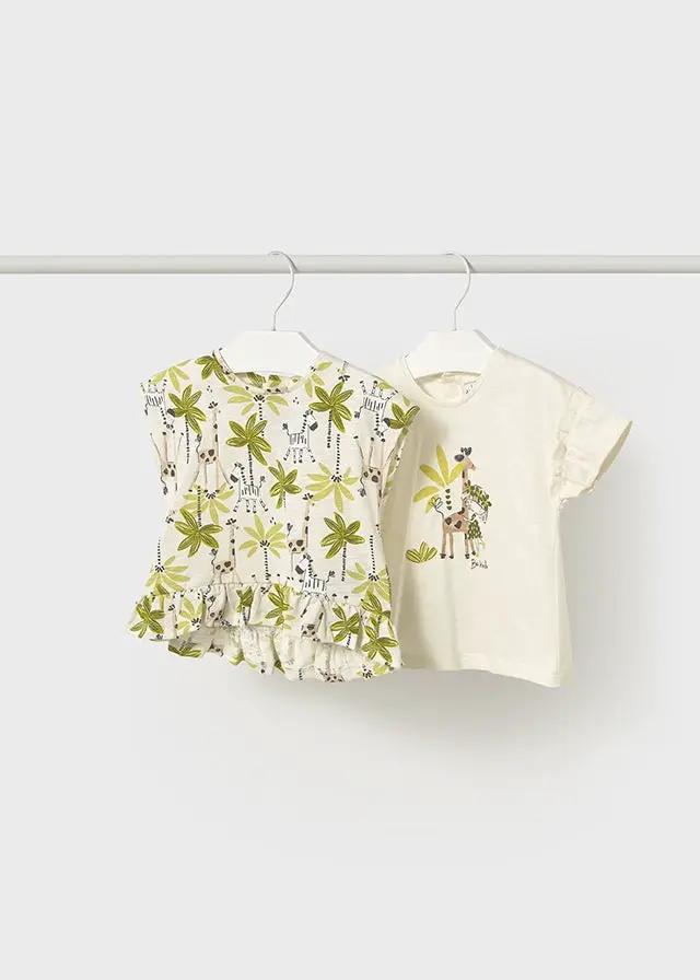 T-shirt Bimba Bianco 1047/63 by MAYORAL