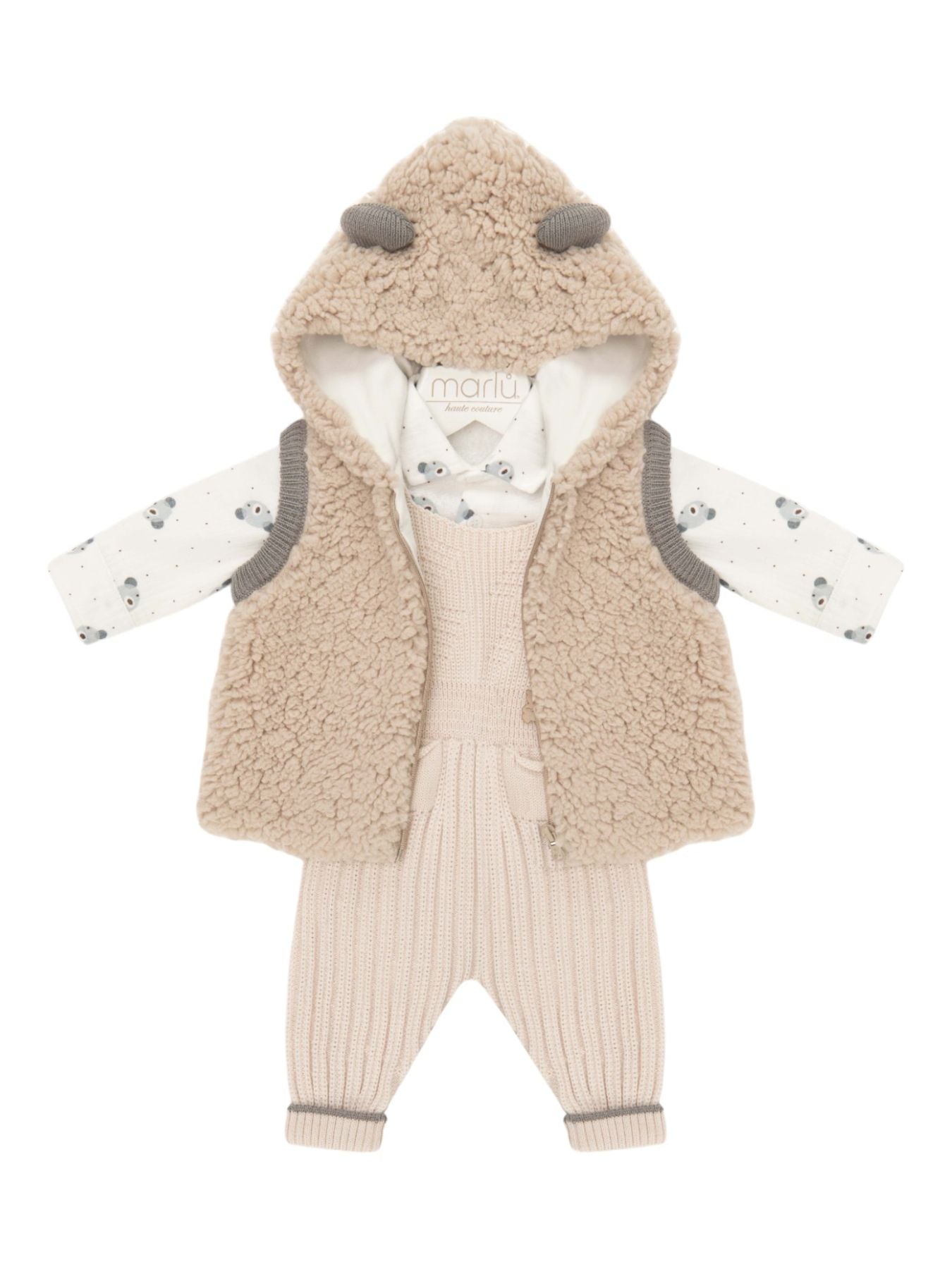 Completo Bimbo NATURAL IB5231 -  NANU' BABY