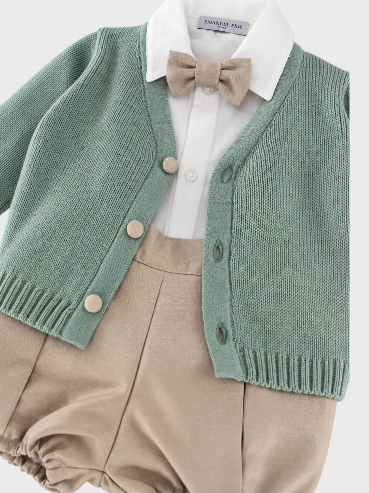 Conjunto Ceremonia Niño Verde ECR0060I