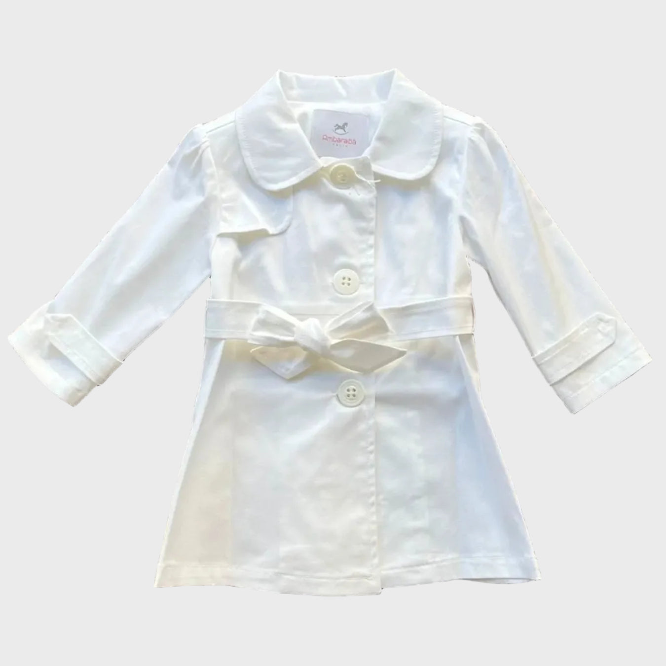 Trench Bimba Bianco FF37108/T05/BI by AMBARABA'