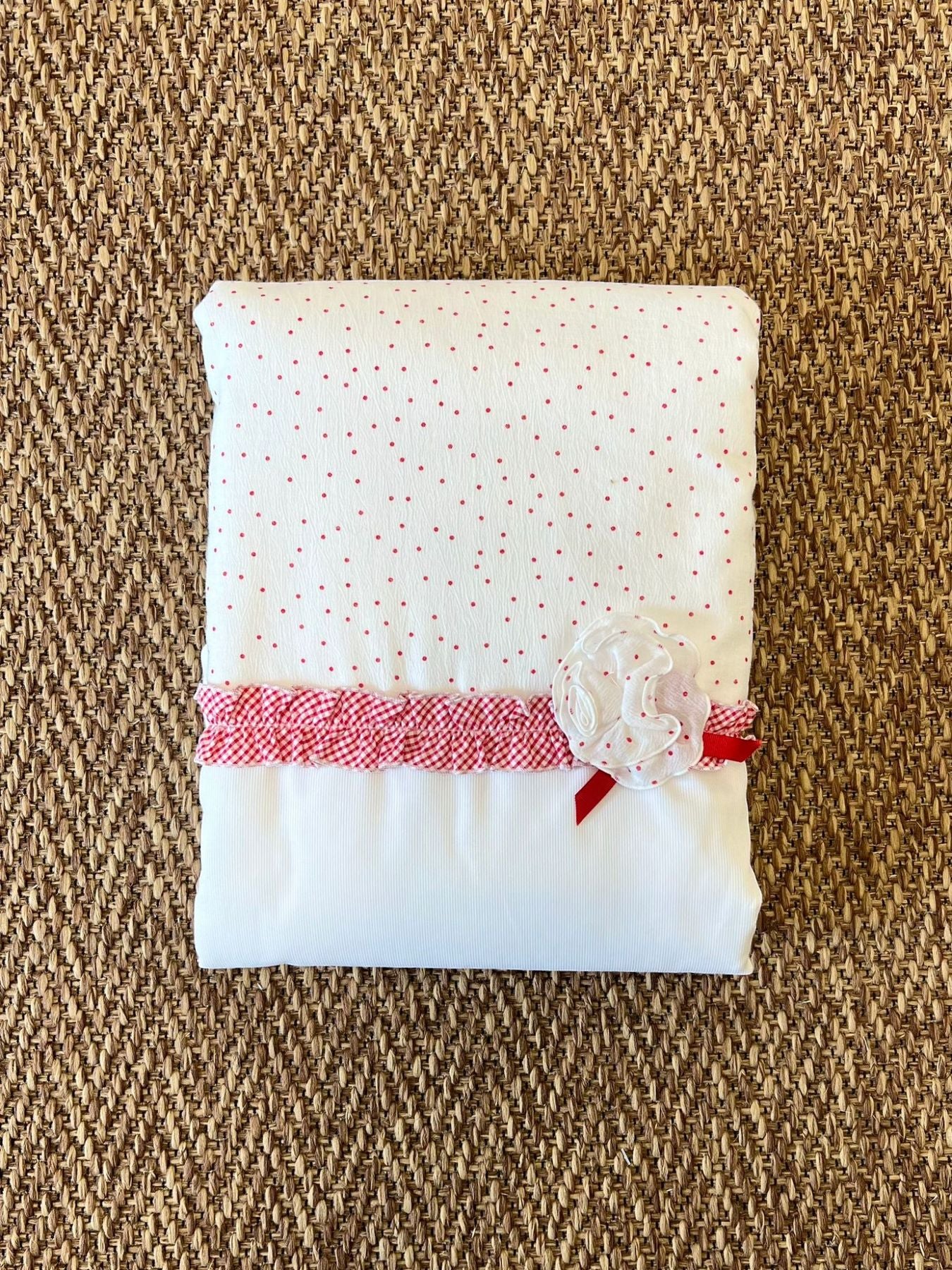 Coperta in jersey Neonata BIANCO CI3110 -  NANU' BABY