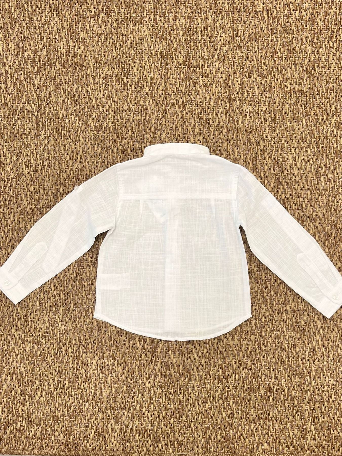 Camicia Bimbo BIANCO DK552/PV24 -  NANU' BABY