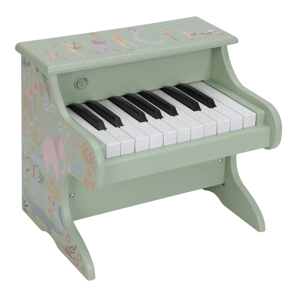 Pianoforte in legno Multicolore LD7476 by LITTLE DUTCH