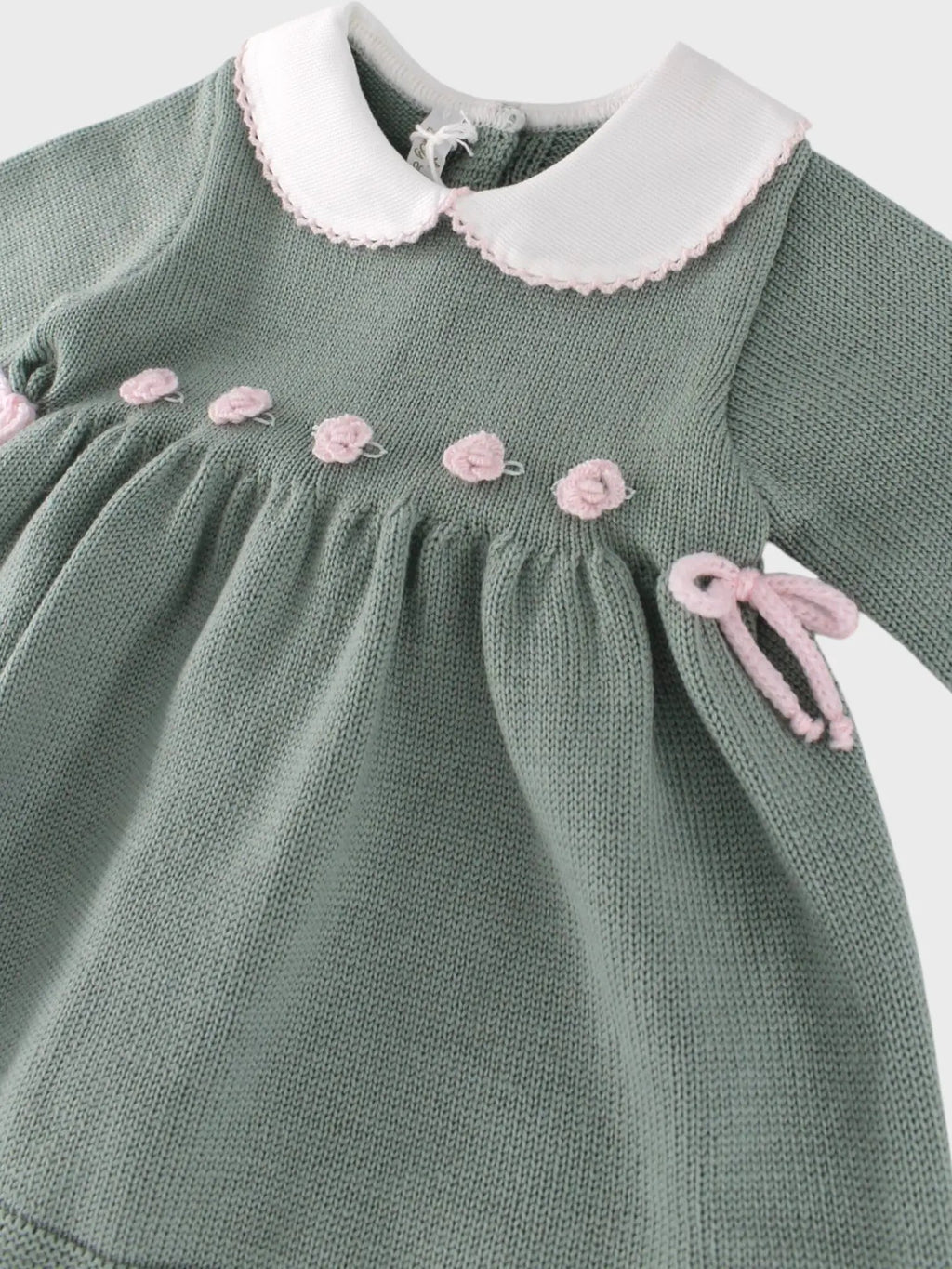 Completo nascita Neonata Verde FIORI DI LOTO 432/6231 by BABY LORD