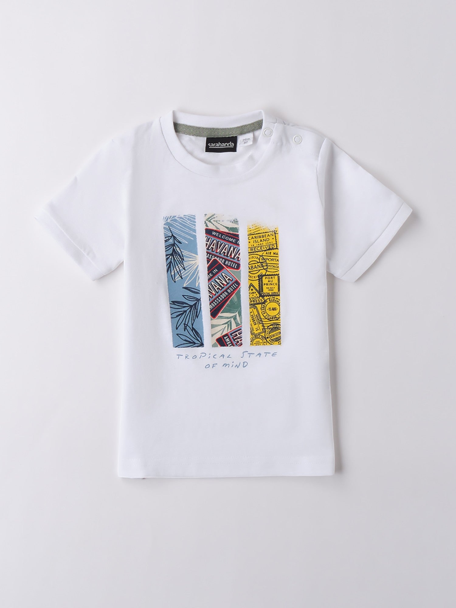 T-Shirt Bimbo BIANCO 0B141/0113 -  NANU' BABY