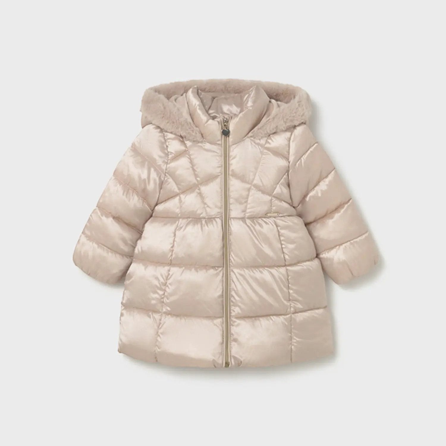 Cappotto Bimba Beige 2436/55 by MAYORAL
